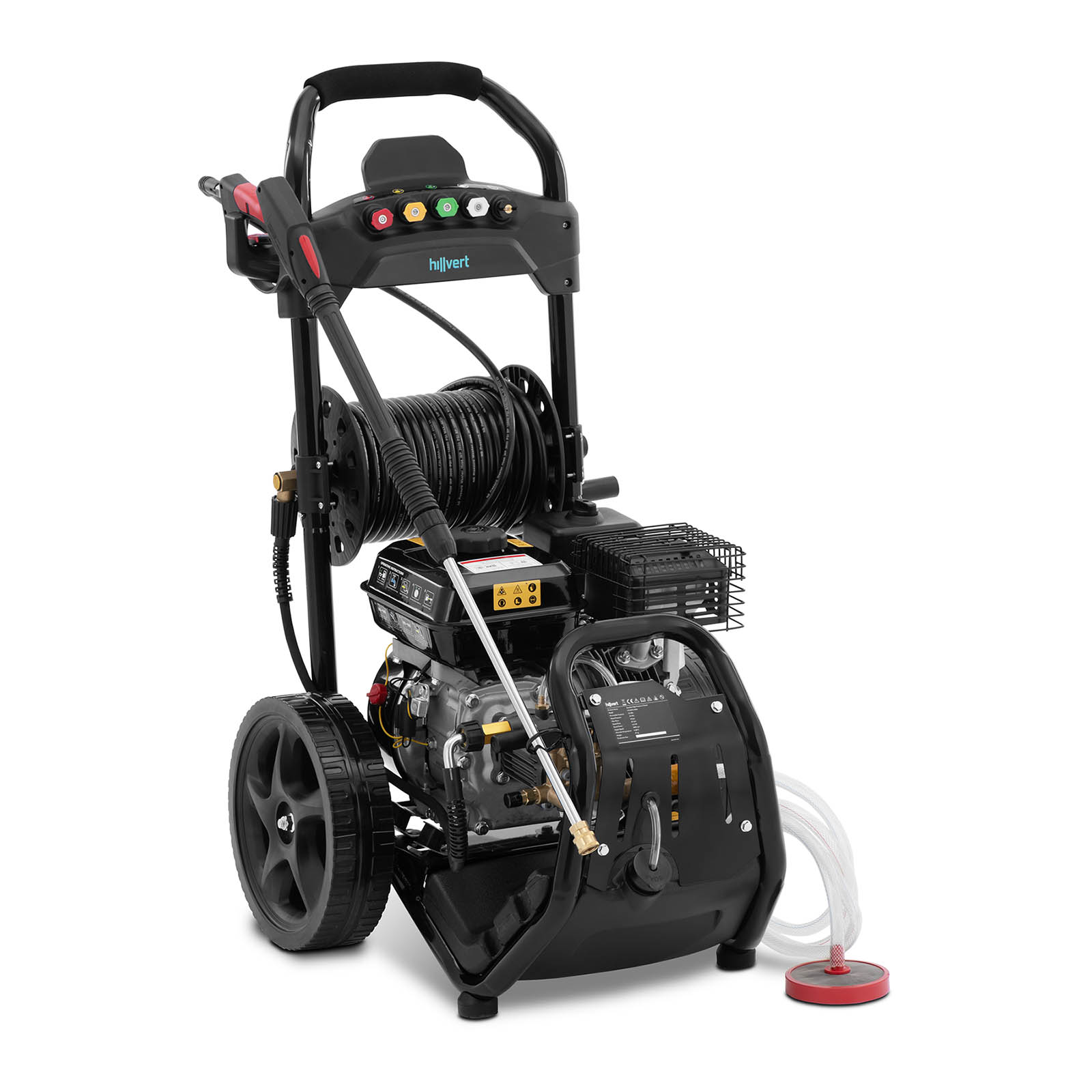 Καθαριστικό πίεσης βενζίνης - 4500 W - 200 bar - 9 l/min - 20 m σωλήνας