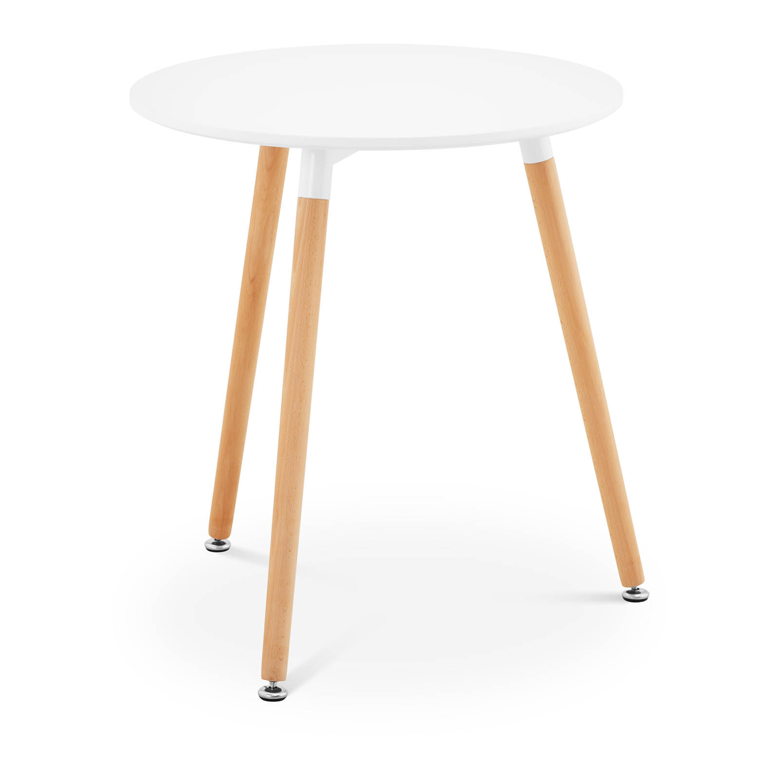 Τραπέζι - στρογγυλό - Ø 60 cm - λευκό