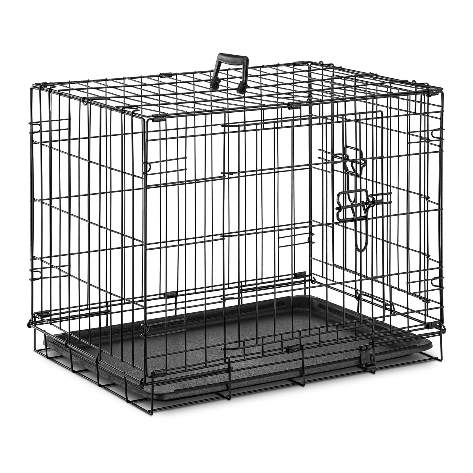 Κλουβί σκύλου - αναδιπλούμενο - 60 x 43 x 49 cm